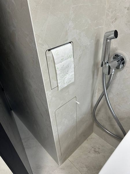 Корпус прихованого монтажу під папір + йоршик GraniteCore GC-brushpaper-b фото
